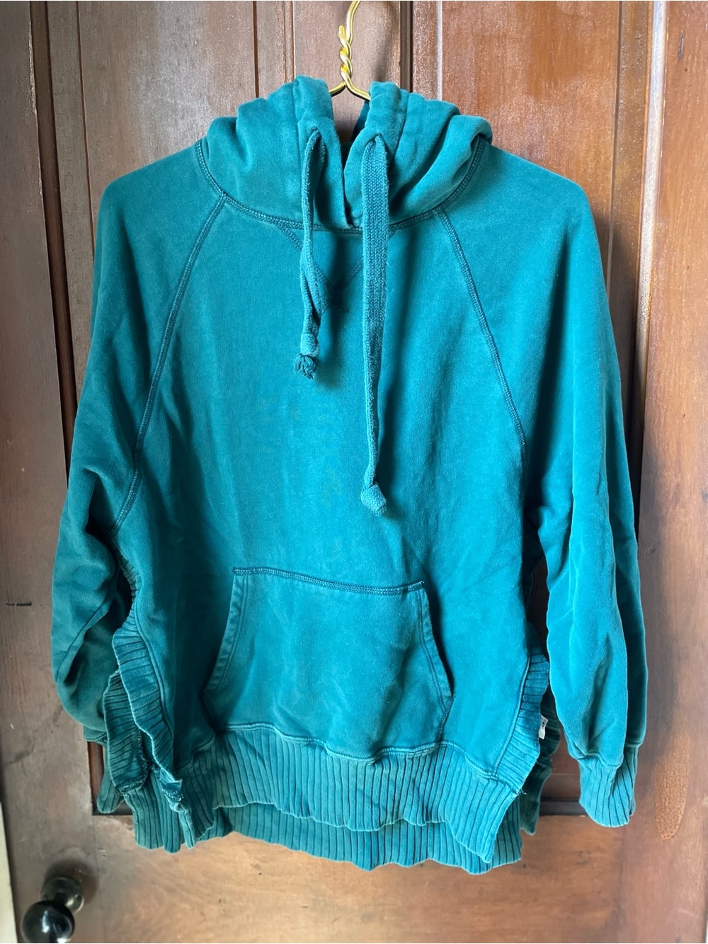 American Eagle women's small green hoodie